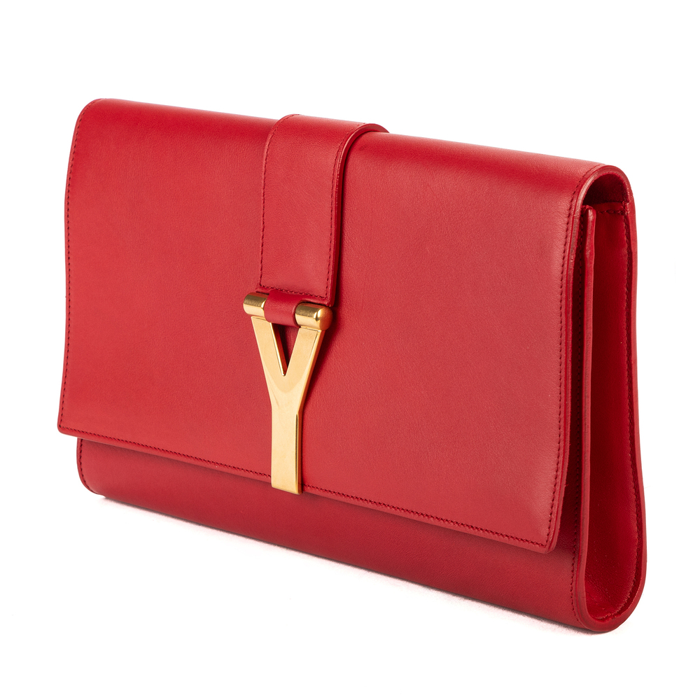 Saint Laurent Classic Y Line Clutch - Picture 2 of 11